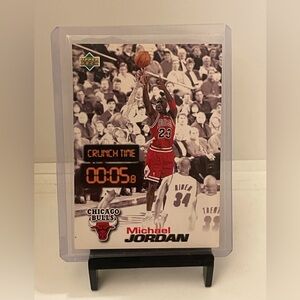 MICHAEL JORDAN UPPER DECK CRUNCH TIME CT05/40-CHICAGO BULLS